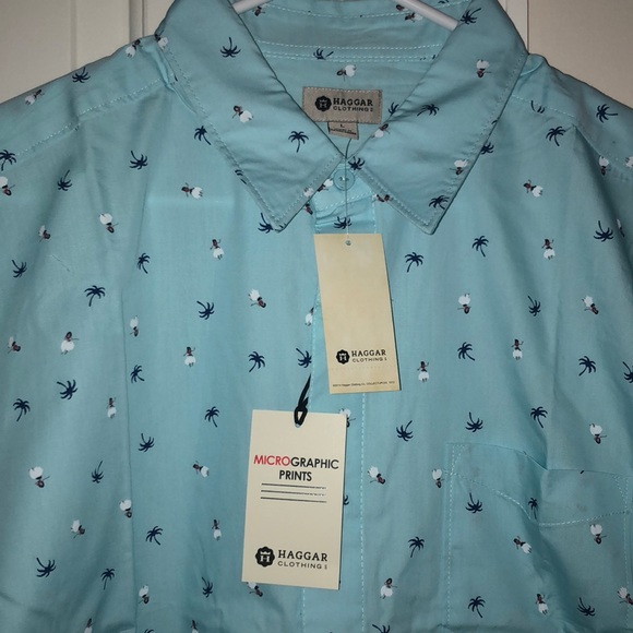 Haggar Other - NWT Hawaiian 🌺Men’s Shirt